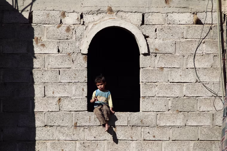 Image: TOPSHOT-YEMEN-CONFLICT-CHILDREN