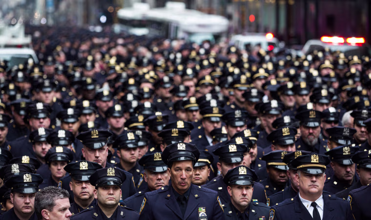Image: Funeral Held For US Army Sargent And NYPD Detective Killed In Afghanistan