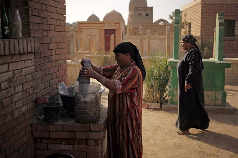 Image: The Wider Image: Living in Cairo's City of the Dead