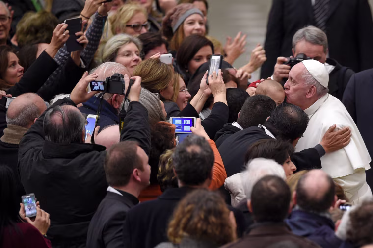 Image: TOPSHOT-VATICAN-POPE-AUDIENCE-JUBILEE
