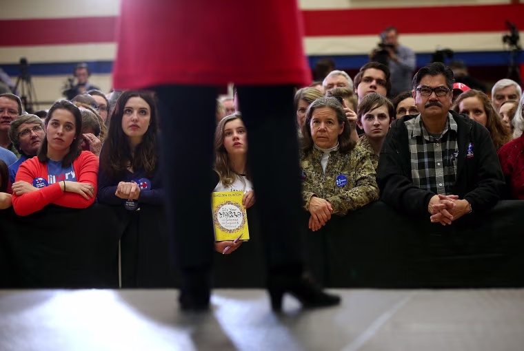 Image:  Hillary Clinton Campaigns Iowa