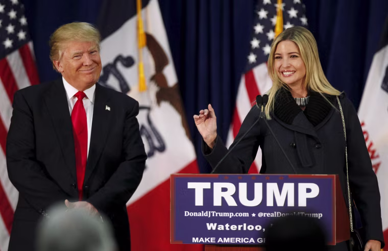 Image: Donald and Ivanka