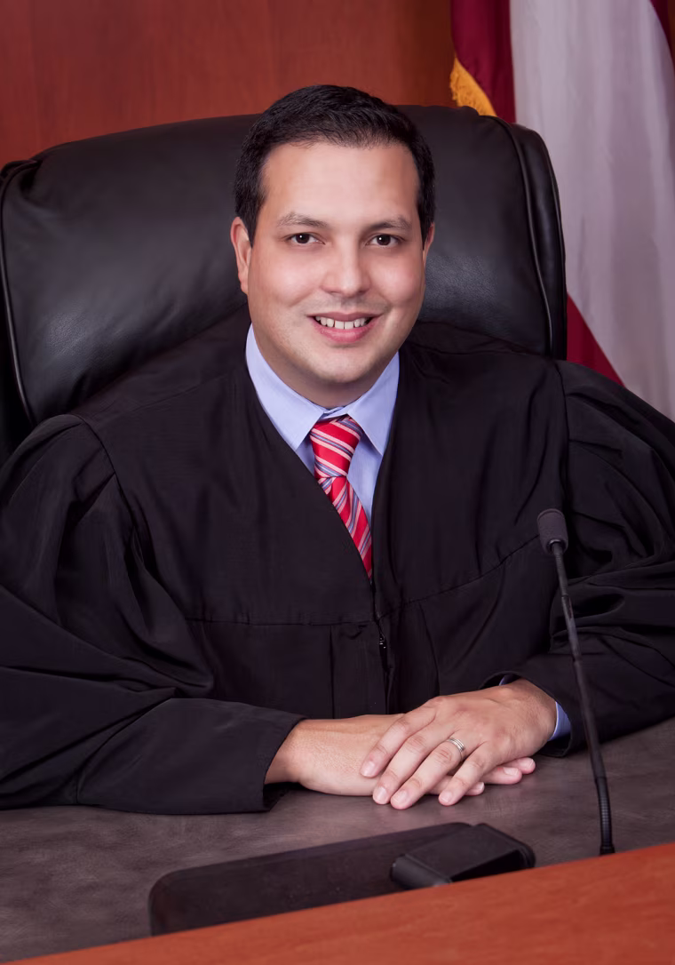 De Kalb County Judge Dax Lopez.