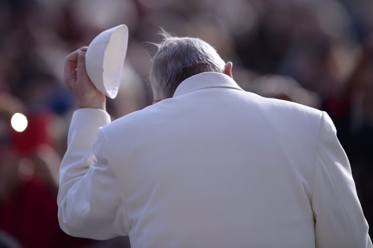 Image: TOPSHOT-VATICAN-POPE-AUDIENCE-WEEKLY