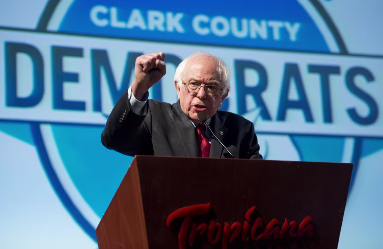 Presidential candidate Bernie Sanders