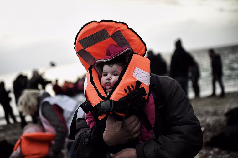 Image: TOPSHOT-GREECE-EU-MIGRANTS