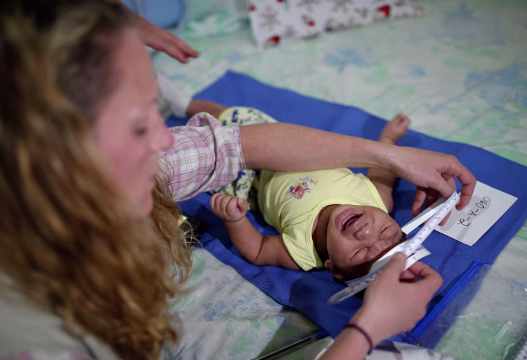 Image: teams from U.S. CDC and Brazilian health workers go into one of the epicenters of Zika in Brazil