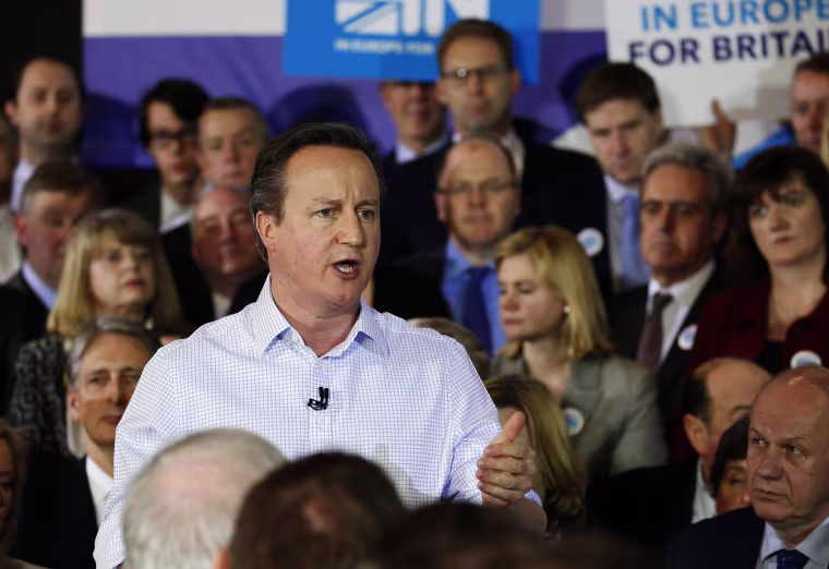 Image: British Prime Minister David Cameron
