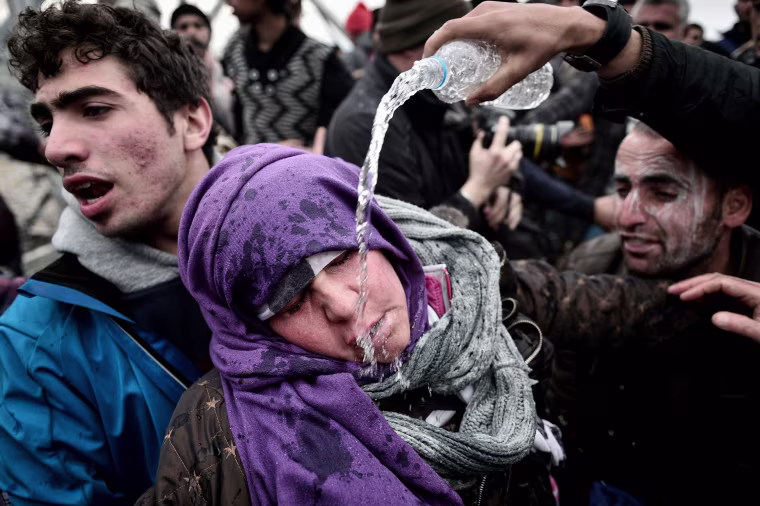 Image: GREECE-EUROPE-MIGRANTS-PROTEST