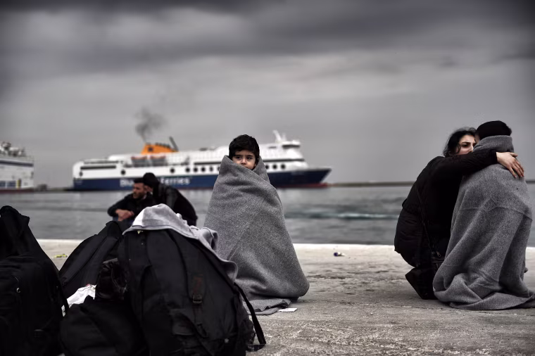 Image: TOPSHOT-GREECE-EUROPE-MIGRANTS