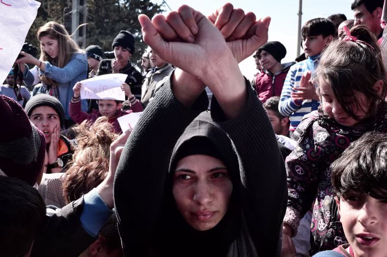 Image: TOPSHOT-GREECE-EUROPE-MIGRANTS