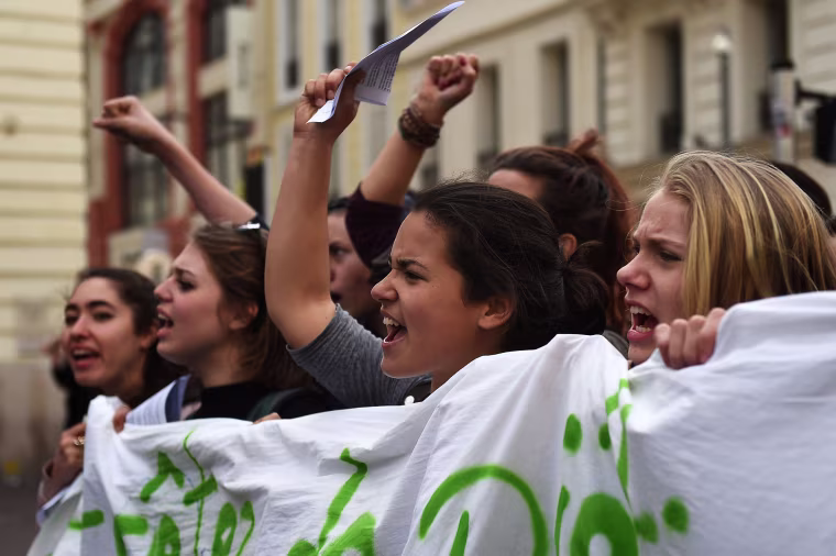 Image: FRANCE-ECONOMY-LABOUR-REFORM-DEMO-STRIKE