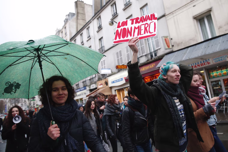 Image: FRANCE-ECONOMY-LABOUR-REFORM-STRIKE