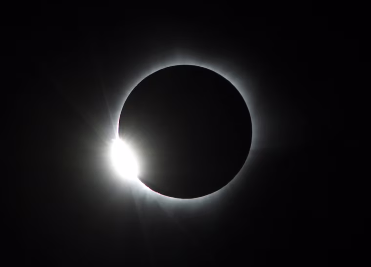 Image: Solar eclipse in Central Sulawesi, Indonesia