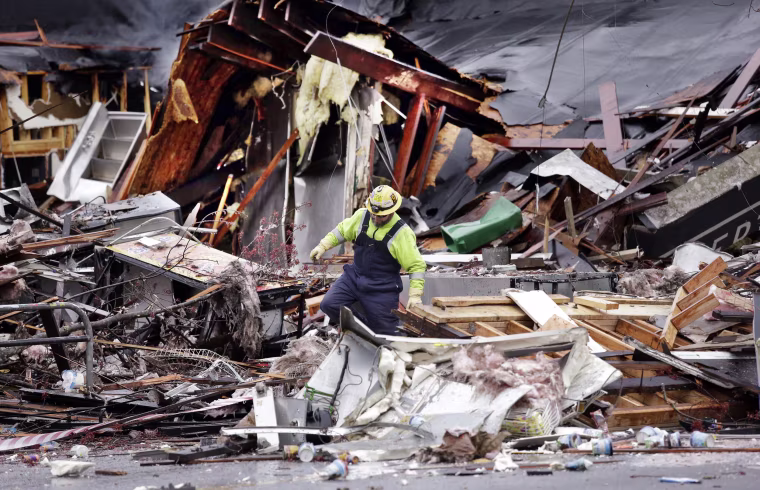 Image: APTOPIX Seattle Explosion