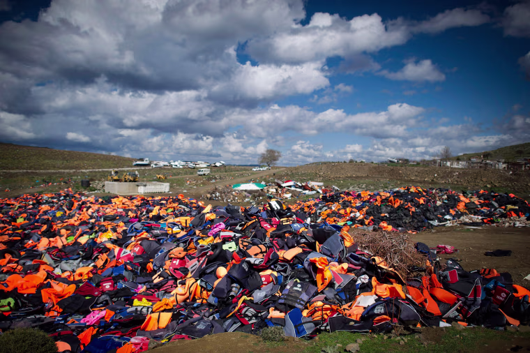 Image: *** BESTPIX *** Greek Island Of Lesbos On The Frontline Of the Migrant Crisis