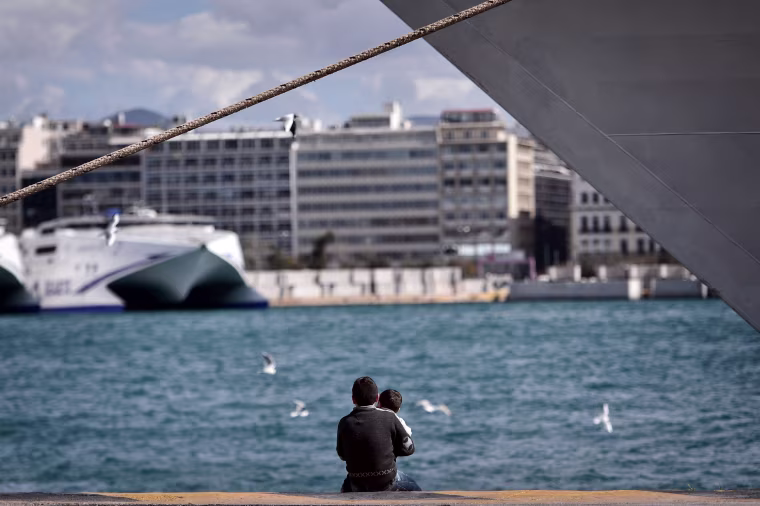 Image: TOPSHOT-GREECE-EUROPE-MIGRANTS