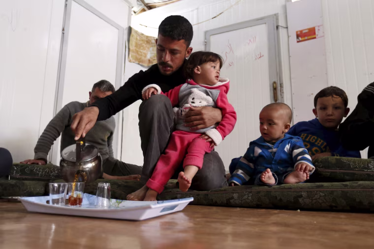 Image: The Wider Image: Born in a refugee camp