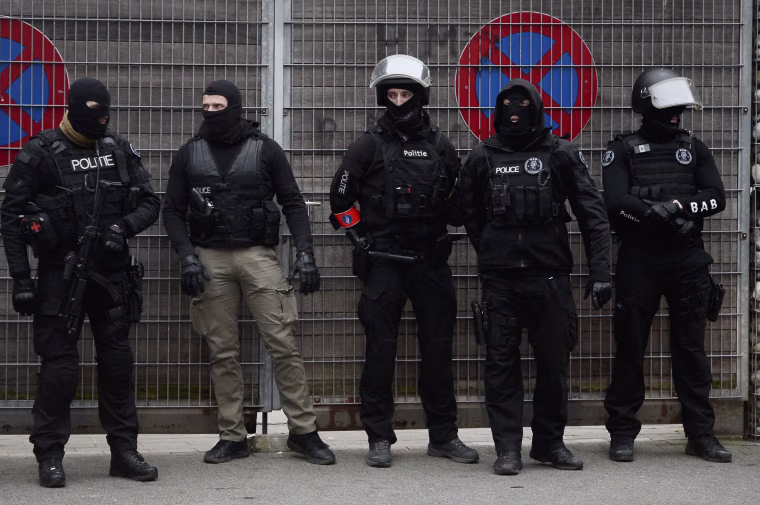 Image: BELGIUM-FRANCE-ATTACKS-POLICE