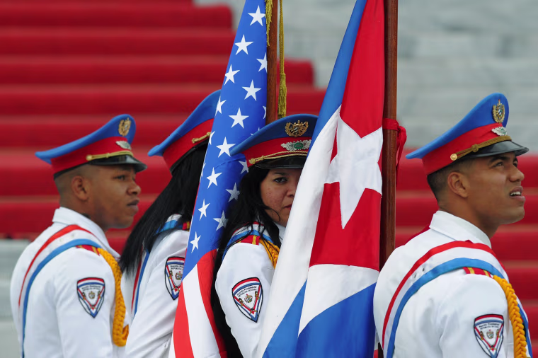 Image: TOPSHOT-CUBA-US-OBAMA-VISIT