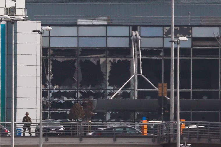 Image: Explosions at Brussels Airport