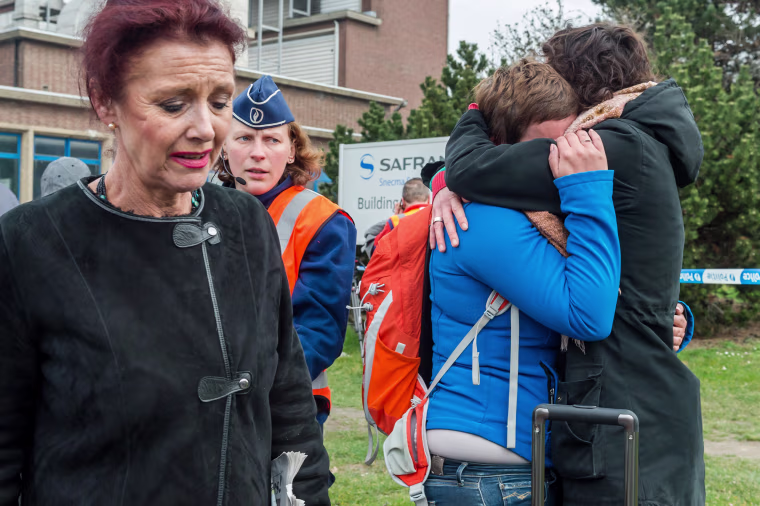 Image: Explosions at Brussels Airport