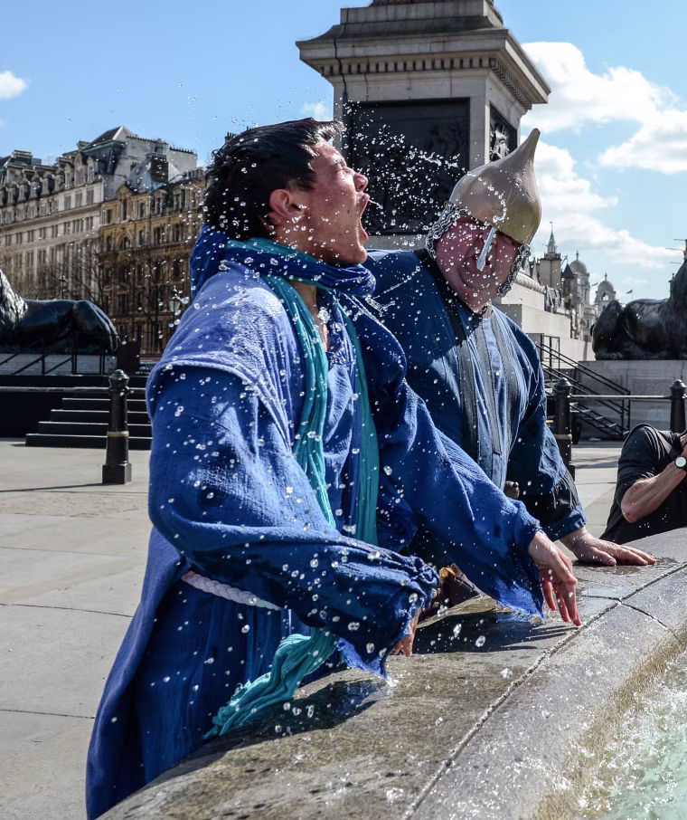 Image: Actors From The Wintershall Estate Perform The Passion Of Jesus