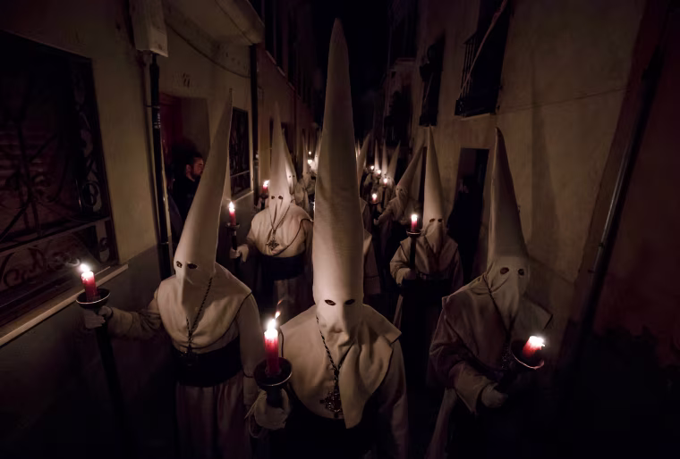 Image: TOPSHOT-SPAIN-RELIGION-HOLY-WEEK