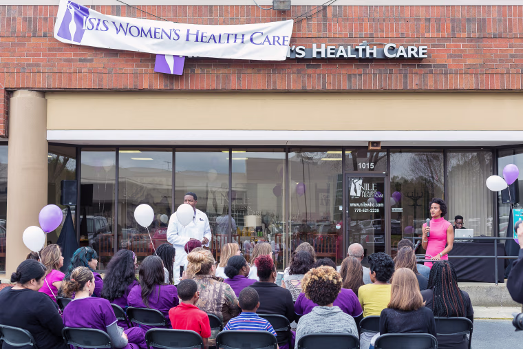 The women’s health clinic in the North Atlanta area known for the last decade as “Isis Women’s Health” has changed its name to “Nile Women’s Health Clinic.”