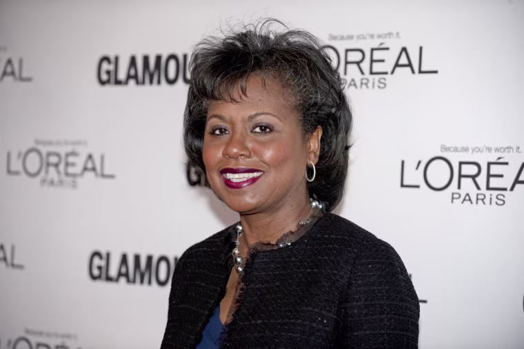 Anita Hill arrives at Glamour Magazine's