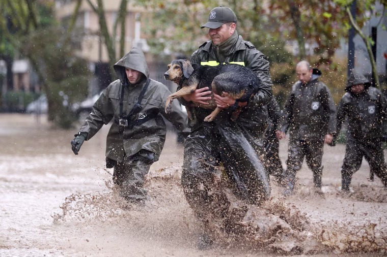 Image: Floods in central Chile