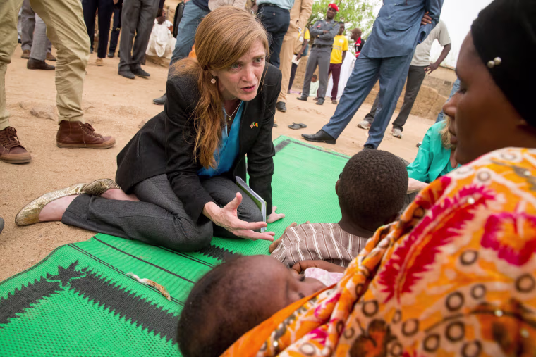 Image: Samantha Power in Cameroon