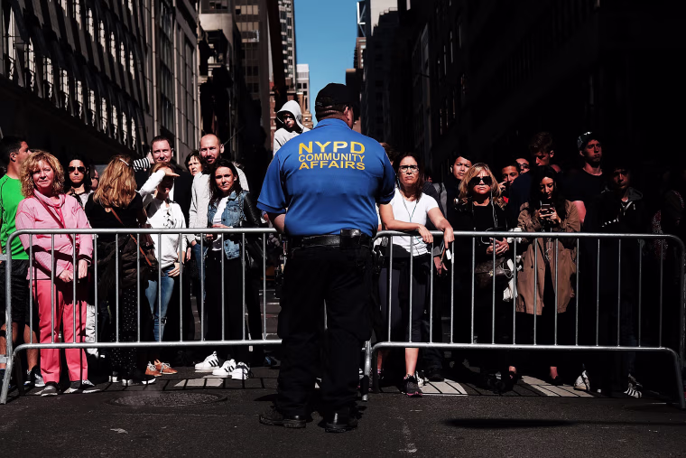 Image: Donald Trump Campaigns In New York City On Day Of State's Primary