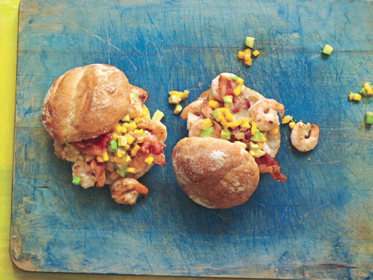 Pati Jinich's Shrimp, Mango and Avocado Rolls.