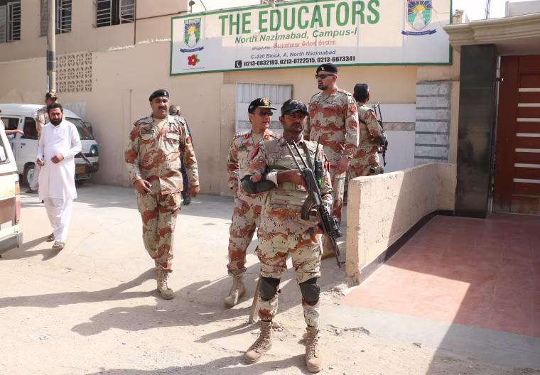 Image: Rangers in Karachi