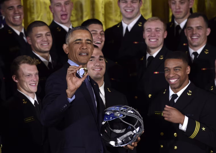 Image: Barack Obama, Keenan Reynolds