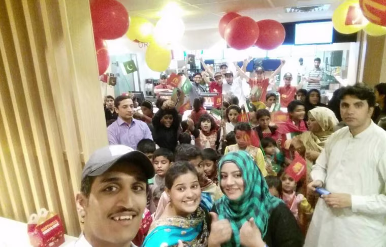 Image: McDonald's restaurant in Quetta, Pakistan