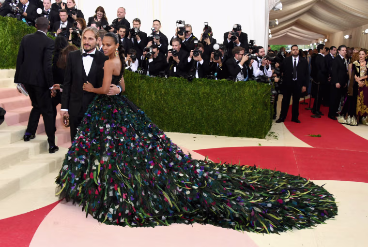 Image: Marco Perego and Zoe Saldana