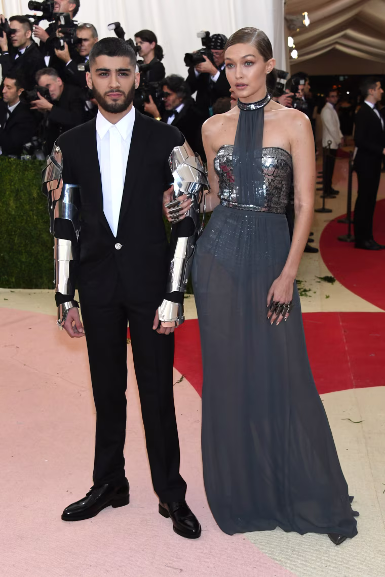 Image: Zayn Malik and Gigi Hadid in bedazzling costumes
