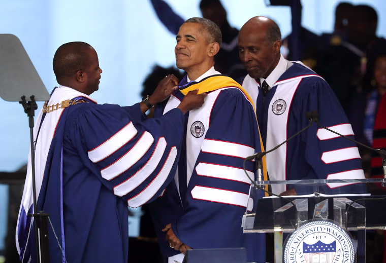 Image: President Obama Delivers Commencement Address At Howard University