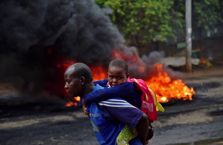 Image: KENYA-POLITICS-UNREST-ELECTION-DEMO