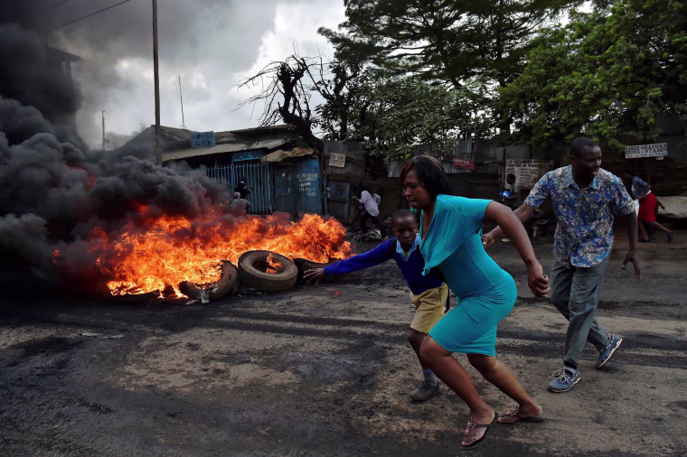 Image: KENYA-POLITICS-UNREST-ELECTION-DEMO