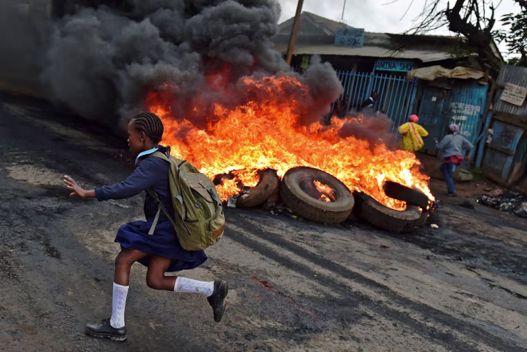 Image: KENYA-POLITICS-UNREST-ELECTION-DEMO