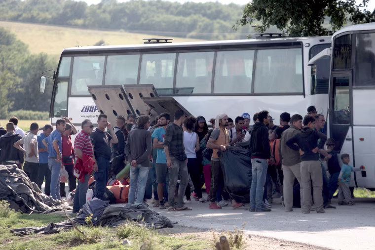 Image: TOPSHOT-GREECE-EUROPE-MIGRANTS