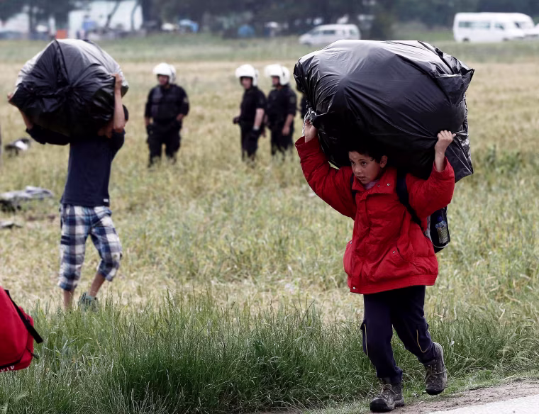 Image: GREECE-MIGRANTS-EUROPE