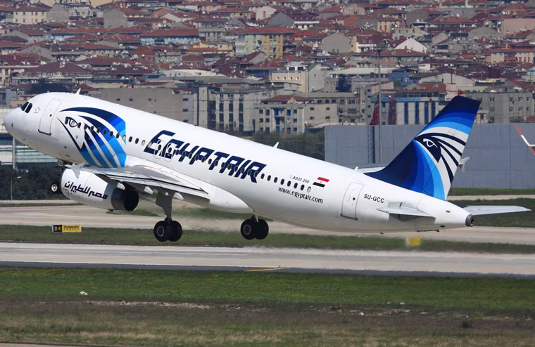 IMAGE: EgyptAir Airbus