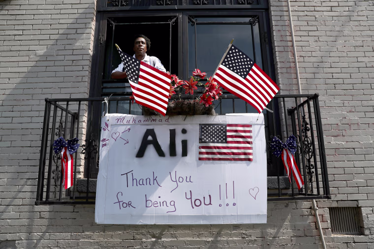 Image: Funeral Held For Boxing Legend Muhammad Ali In His Hometown Of Louisville, Kentucky