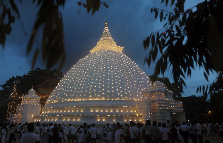 Image: SRILANKA-RELIGION-BUDDHISM