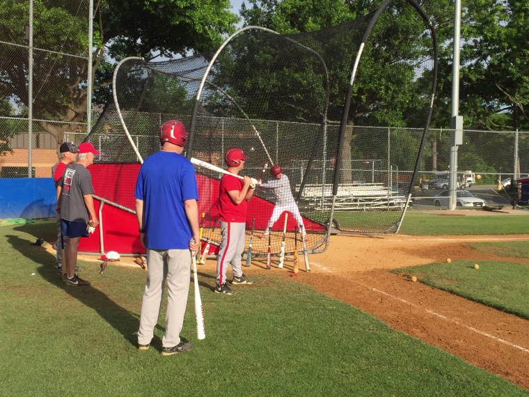 Image: Republican Baseball practice