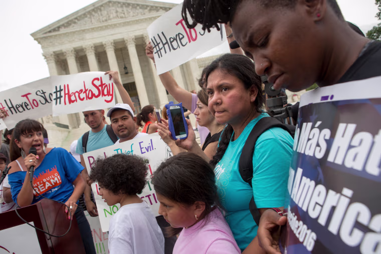 Supreme Court ruling split on Pres. Obama's expanded immigration executive actions.